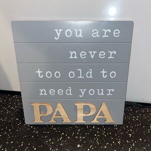Wooden Quote Decor